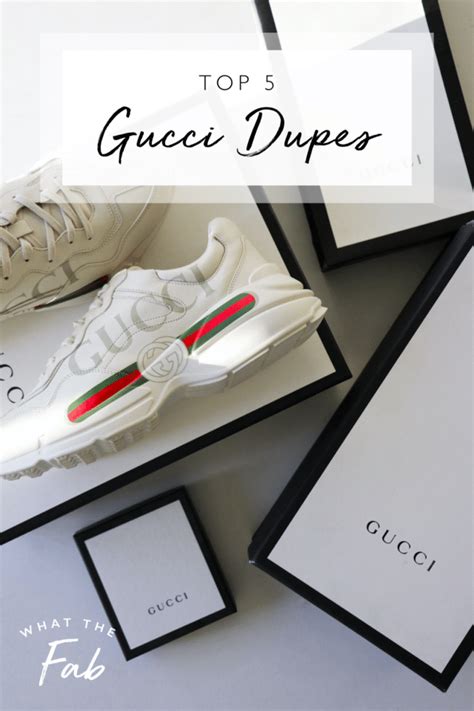 2018 gucci dupes
